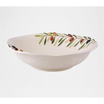 Oldenhof Bordallo Olive saladeschaal 33,5 cm aardewerk (..BP.65031999), Schüssel + Schale, Mehrfarbig Oldenhof Bordallo Olive saladeschaal 33,5 cm aardewerk (..BP.65031999), Schüssel + Schale, Mehrfarbig