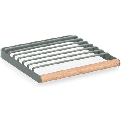 Zeller Present, Untersetzer, Topfuntersetzer, Metall/Buche, salbei (1x, Pfannenuntersetzer) Zeller Present, Untersetzer, Topfuntersetzer, Metall/Buche, salbei (1x, Pfannenuntersetzer)