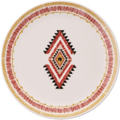 Hermia Felix Dessert Plate Set 6 Pieces, Teller, Mehrfarbig, Weiss Hermia Felix Dessert Plate Set 6 Pieces, Teller, Mehrfarbig, Weiss