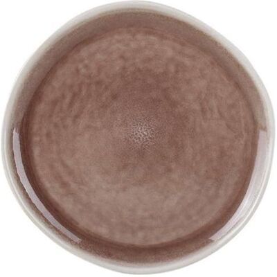 Domoletti, Serviergeschirr, Plate Rose velvet, Ø 20.3 cm, white/pink Domoletti, Serviergeschirr, Plate Rose velvet, Ø 20.3 cm, white/pink