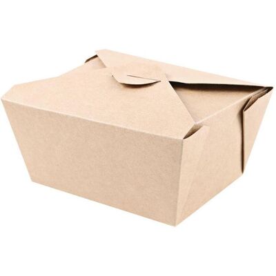 Naturestar Foodboxen Bio Menu 130x105x65mm Kraftpapier/PE FSC-Mix braun VE=50 Stück, Einwegbehälter, Braun Naturestar Foodboxen Bio Menu 130x105x65mm Kraftpapier/PE FSC-Mix braun VE=50 Stück, Einwegbehälter, Braun