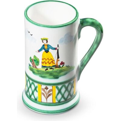 Gmundner Keramik, Biergläser, Jagd, Bierkrug 0,3 Liter (0.30 l) Gmundner Keramik, Biergläser, Jagd, Bierkrug 0,3 Liter (0.30 l)