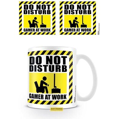 Hole in the Wall Gamer At Work Coffee Mug, Tasse, Mehrfarbig Hole in the Wall Gamer At Work Coffee Mug, Tasse, Mehrfarbig