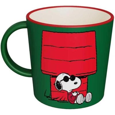 Quycup Quy Cup - Mug - Snoopy Good Vibes - Multi/Mønster - 400 ml, Tasse, Mehrfarbig Quycup Quy Cup - Mug - Snoopy Good Vibes - Multi/Mønster - 400 ml, Tasse, Mehrfarbig