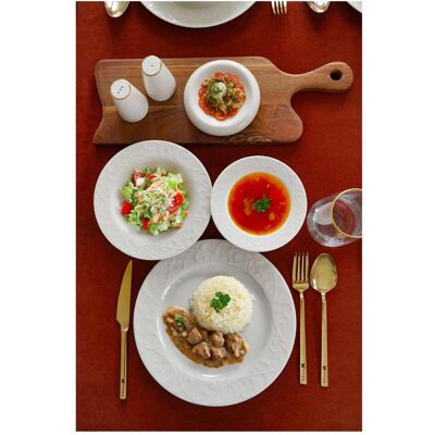 Hermia, Geschirrset, Bahar Dinner Set 18 Pieces (18 Stk.) Hermia, Geschirrset, Bahar Dinner Set 18 Pieces (18 Stk.)