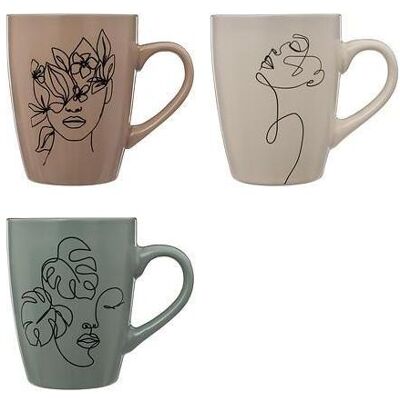 Mug, various colors, 0.350 l, Tasse, Mehrfarbig Mug, various colors, 0.350 l, Tasse, Mehrfarbig