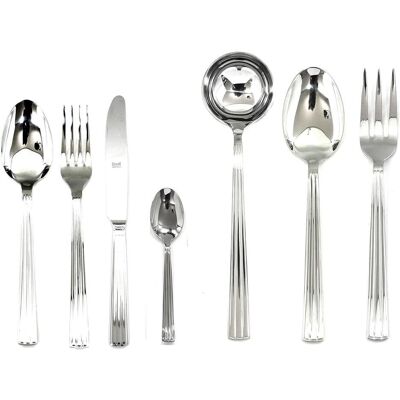 Mepra SPA 101928051 Cutlery Set Design Monocoque Sole 51Piece, Besteck, Silber Mepra SPA 101928051 Cutlery Set Design Monocoque Sole 51Piece, Besteck, Silber