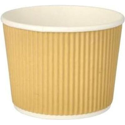 Papstar Suppenbecher, Einwegbehälter, Braun Papstar Suppenbecher, Einwegbehälter, Braun