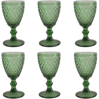 Medard de Noblat MÃdard de Noblat - Diamond - Wijnglas 20 cl - Groen - 6 delig (71170159), Weingläser, Grün Medard de Noblat MÃdard de Noblat - Diamond - Wijnglas 20 cl - Groen - 6 delig (71170159), Weingläser, Grün