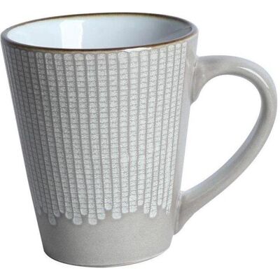 Domoletti Mug Print Met Rim Brown 320ml, Tasse, Braun Domoletti Mug Print Met Rim Brown 320ml, Tasse, Braun