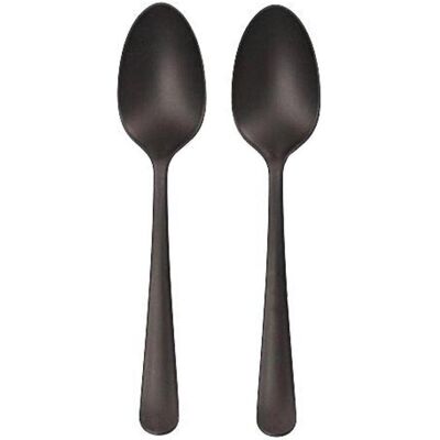 Papstar Löffel "Gaia" extra stabil, Besteck, Schwarz Papstar Löffel "Gaia" extra stabil, Besteck, Schwarz
