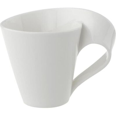 Villeroy & Boch Kaffeeobertasse NewWave, Tasse, Weiss Villeroy & Boch Kaffeeobertasse NewWave, Tasse, Weiss