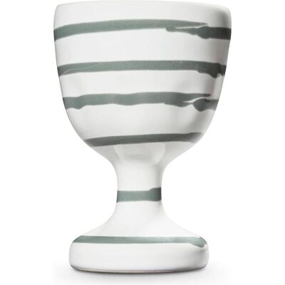 Gmundner Keramik Graugeflammt Eierbecher (H: 7 5cm), Eierbecher Gmundner Keramik Graugeflammt Eierbecher (H: 7 5cm), Eierbecher