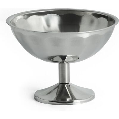 HAY - Italian Dessert Cup - Medium - Stainless Steel, Schüssel + Schale, Silber HAY - Italian Dessert Cup - Medium - Stainless Steel, Schüssel + Schale, Silber