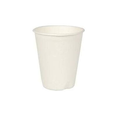 Papstar, Einweggeschirr, 12 Trinkbecher, Zuckerrohr "pure" 0,2 l Ø 8 cm · 9,1 cm weiss für Heissgetränke (12x) Papstar, Einweggeschirr, 12 Trinkbecher, Zuckerrohr "pure" 0,2 l Ø 8 cm · 9,1 cm weiss für Heissgetränke (12x)