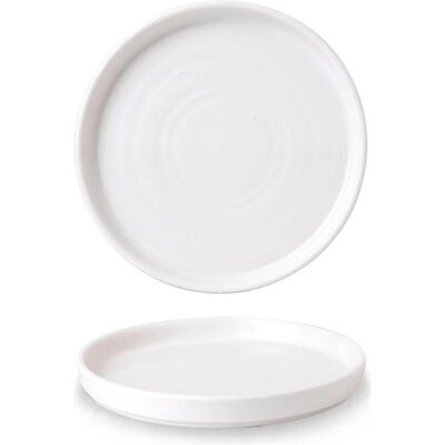 Churchill Vellum Walled Teller 26cm, Teller, Weiss Churchill Vellum Walled Teller 26cm, Teller, Weiss