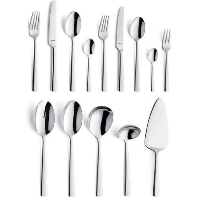 Amefa Moderno 1923 - 60-pc Cutlery set in retail touch box, Besteck, Silber Amefa Moderno 1923 - 60-pc Cutlery set in retail touch box, Besteck, Silber