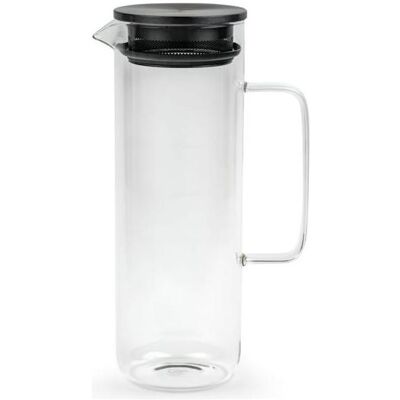 Bredemeijer Wasserkraffe Padua 1,2l, grau transparent 165062, Serviergefässe, Transparent, Grau Bredemeijer Wasserkraffe Padua 1,2l, grau transparent 165062, Serviergefässe, Transparent, Grau