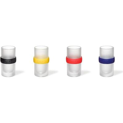PO: Ein Satz von 4 Gläser, 55 ml, Trinkgläser, Transparent PO: Ein Satz von 4 Gläser, 55 ml, Trinkgläser, Transparent