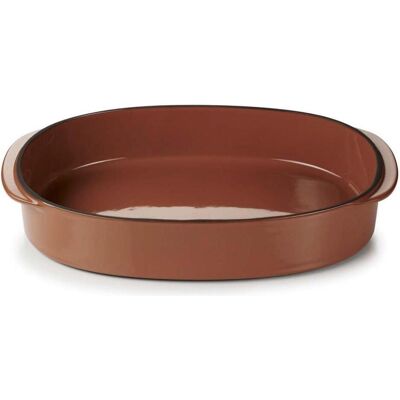 Revol, Serviergeschirr, Caractere Rechteckige Platte34X25cm Zimt Revol, Serviergeschirr, Caractere Rechteckige Platte34X25cm Zimt