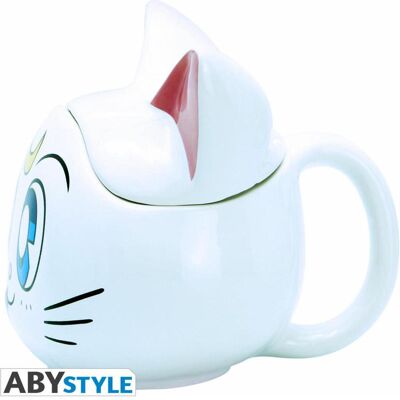 ABYstyle SAILOR MOON - Mug 3D - Artemis x2, Tasse, Weiss, Mehrfarbig ABYstyle SAILOR MOON - Mug 3D - Artemis x2, Tasse, Weiss, Mehrfarbig