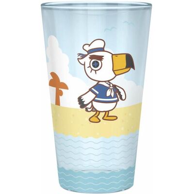 ABYstyle Animal Crossing Large Glass 400ml: Beach Characters, Trinkgläser, Mehrfarbig ABYstyle Animal Crossing Large Glass 400ml: Beach Characters, Trinkgläser, Mehrfarbig