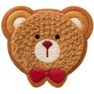 Mono Quick Teddybär Plüsch, Applikationen, Braun Mono Quick Teddybär Plüsch, Applikationen, Braun