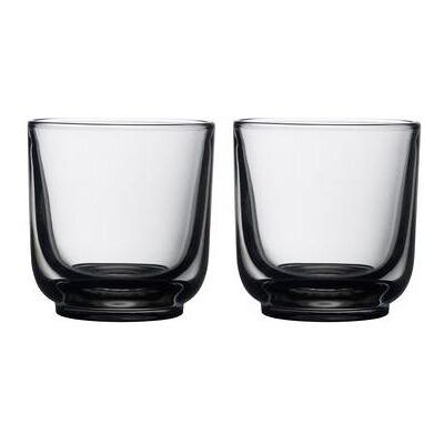 Fellow 2er-Set Pirch Cappuccino-Gläser, 190 ml, Grau, Trinkgläser, Grau Fellow 2er-Set Pirch Cappuccino-Gläser, 190 ml, Grau, Trinkgläser, Grau