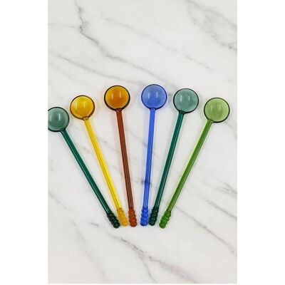 Hermia Voda V1 Spoon Set 6 Pieces, Besteck, Transparent Hermia Voda V1 Spoon Set 6 Pieces, Besteck, Transparent