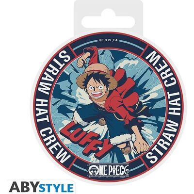 ABYstyle, Untersetzer, One Piece Sottobicchiere Ceramica: Luffy 10cm (Glasuntersetzer) ABYstyle, Untersetzer, One Piece Sottobicchiere Ceramica: Luffy 10cm (Glasuntersetzer)