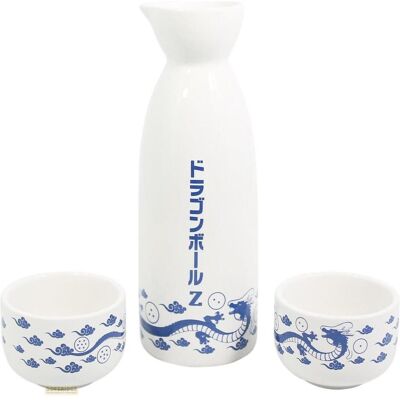 Just funky Dragon Ball - Shenron Sake set, Tasse, Blau Just funky Dragon Ball - Shenron Sake set, Tasse, Blau
