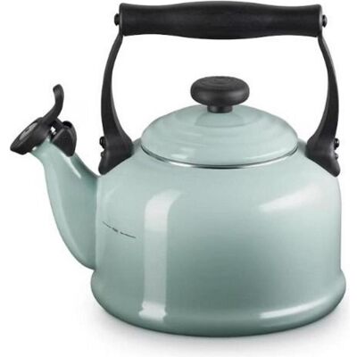 Le Creuset Tradition Fluitketel 2,1l Sea Salt, Wasserkocher, Weiss Le Creuset Tradition Fluitketel 2,1l Sea Salt, Wasserkocher, Weiss