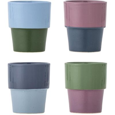 Bloomingville - Ewan Cup - Multi - Stoneware, Tasse, Mehrfarbig Bloomingville - Ewan Cup - Multi - Stoneware, Tasse, Mehrfarbig