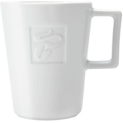 Tchibo Kaffeetasse Porzellan Weiss 517892, Tasse, Weiss Tchibo Kaffeetasse Porzellan Weiss 517892, Tasse, Weiss