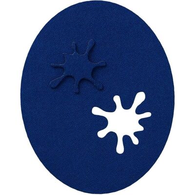 Mono Quick Flicken 2teilig Blau Splash, Applikationen, Blau Mono Quick Flicken 2teilig Blau Splash, Applikationen, Blau