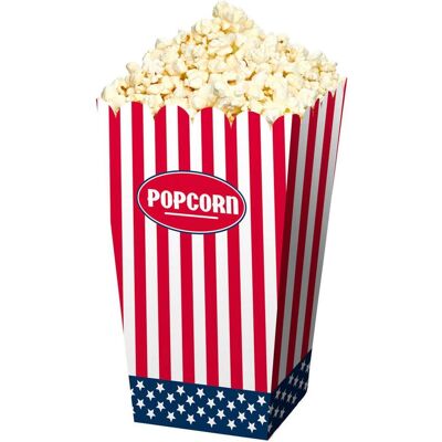 Folat, Einweggeschirr, Popcorn Schüssel USA (4x) Folat, Einweggeschirr, Popcorn Schüssel USA (4x)