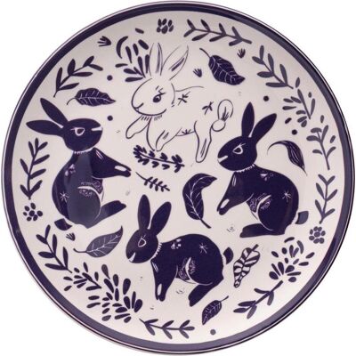 Hermia Close Dessert Plate Set (6 Pieces), Teller, Weiss, Violett, Mehrfarbig Hermia Close Dessert Plate Set (6 Pieces), Teller, Weiss, Violett, Mehrfarbig
