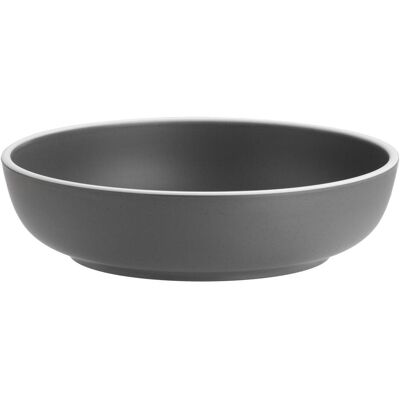 Brunner Salatschüssel ø 25 cm, Schüssel + Schale, Schwarz, Grau Brunner Salatschüssel ø 25 cm, Schüssel + Schale, Schwarz, Grau