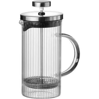Ritzenhoff & Breker R&B Kaffeeber.Jive Glas 0,35l, Kaffeebereiter, Schwarz, Silber, Transparent Ritzenhoff & Breker R&B Kaffeeber.Jive Glas 0,35l, Kaffeebereiter, Schwarz, Silber, Transparent