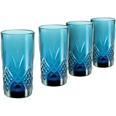 Luminarc Eugene, Trinkgläser, Blau Luminarc Eugene, Trinkgläser, Blau