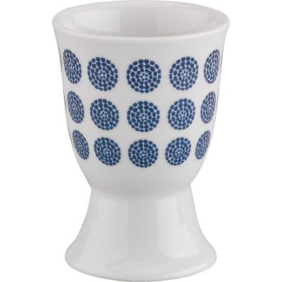 Cilio Eierbecher Amici Punkte, Eierbecher, Weiss, Blau Cilio Eierbecher Amici Punkte, Eierbecher, Weiss, Blau