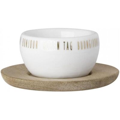Räder Eierbecher mit Unterteller, Tasse Räder Eierbecher mit Unterteller, Tasse
