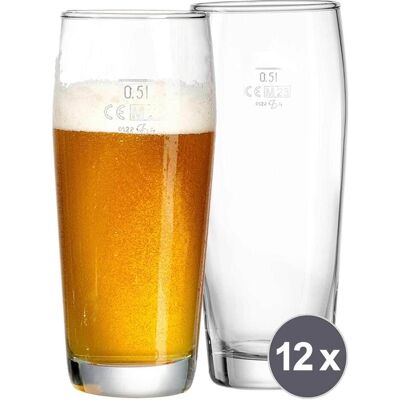 Ritzenhoff & Breker Willybecher - 0,5L Geschirrspülerfest Bierglas-Set Ritzenhoff & Breker Willybecher - 0,5L Geschirrspülerfest Bierglas-Set