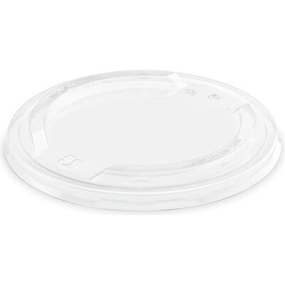 Deckel Salatschale RPET 155mm, Einwegbehälter, Transparent Deckel Salatschale RPET 155mm, Einwegbehälter, Transparent