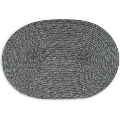 Continenta, Tischset, Tischset oval, dunkelgrau (1 Stk., 45 x 31 cm) Continenta, Tischset, Tischset oval, dunkelgrau (1 Stk., 45 x 31 cm)