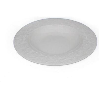 Domoletti Essence soup plate 25,5cm jx235-a006-02, Teller, Weiss Domoletti Essence soup plate 25,5cm jx235-a006-02, Teller, Weiss