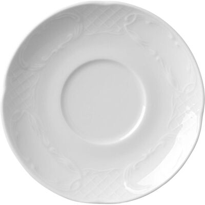 Güral Hotelporzellan Serie "Flora" Untertasse, - zu Suppentasse, Tasse, Weiss Güral Hotelporzellan Serie "Flora" Untertasse, - zu Suppentasse, Tasse, Weiss
