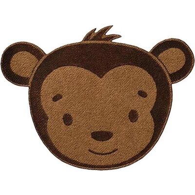 Mono Quick Affenkopf, Applikationen, Braun, Gold Mono Quick Affenkopf, Applikationen, Braun, Gold