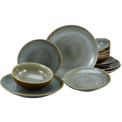 CreaTable, Geschirrset, Reactive Nostalgic (12 Stk.) CreaTable, Geschirrset, Reactive Nostalgic (12 Stk.)