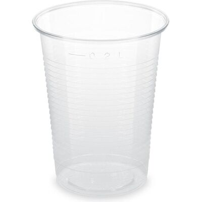 Wimex.eu, Einweggeschirr, Trinkbecher (PLA) klar 70mm 0,2L - 100 Stück (100x) Wimex.eu, Einweggeschirr, Trinkbecher (PLA) klar 70mm 0,2L - 100 Stück (100x)